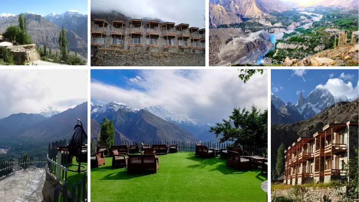 Eagles nest is a spot in hunza valley